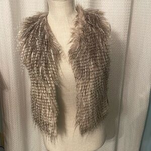 Freshman Forever Faux Fur Vest‎